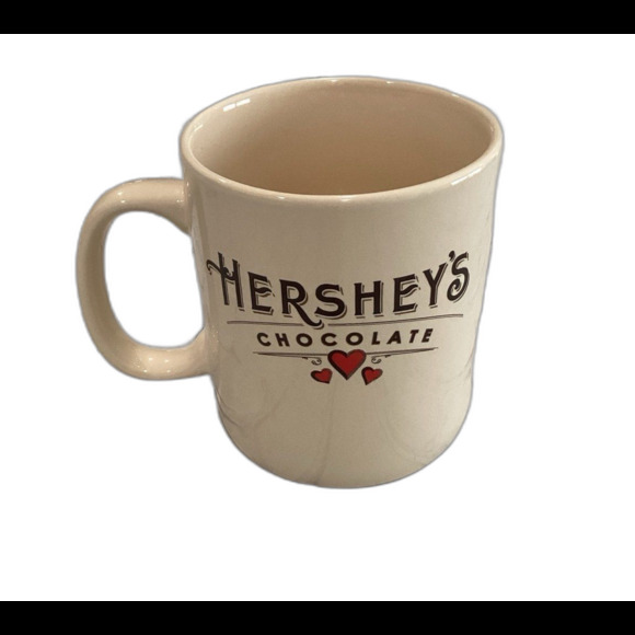 Galerie 24oz. Hershey’s Chocolate Graphic Ceramic Mug. LNWOT - Picture 1 of 4